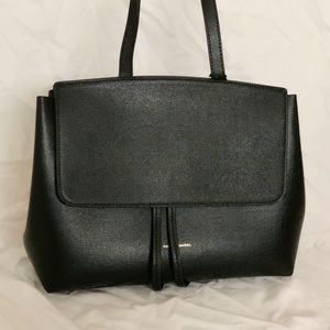 NWT Mansur Gavriel Saffiano Mini Lady Bag